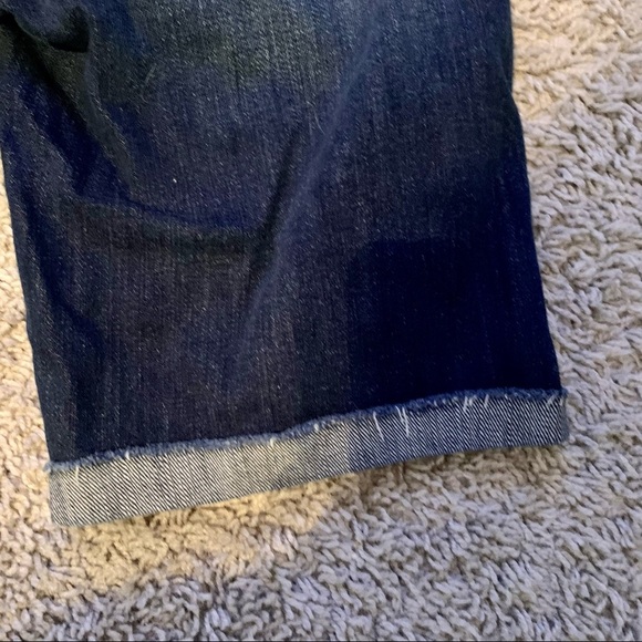 Aeropostale dark destructed Bermuda‎ shorts size 1/2 - Picture 8 of 8